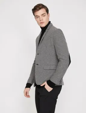 10847 Anthracite Classic Collar Blazer