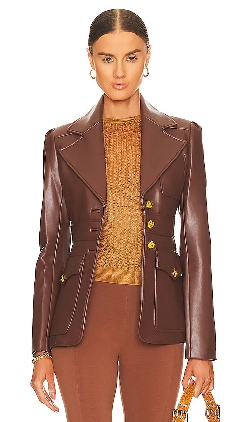 A.L.C. Amelia Jacket in Brown
