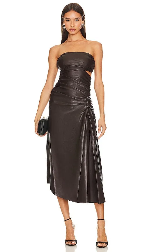 A.L.C. Andie Dress in Chocolate