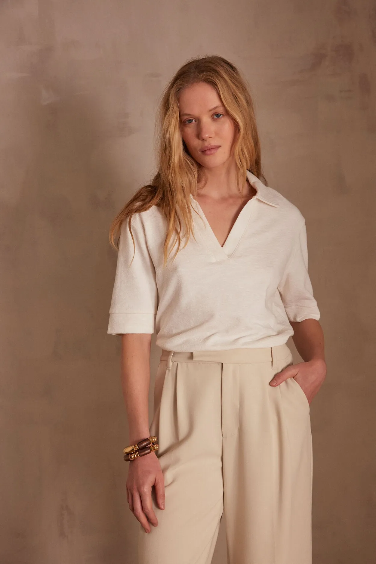 ALDO CREAM T-SHIRT