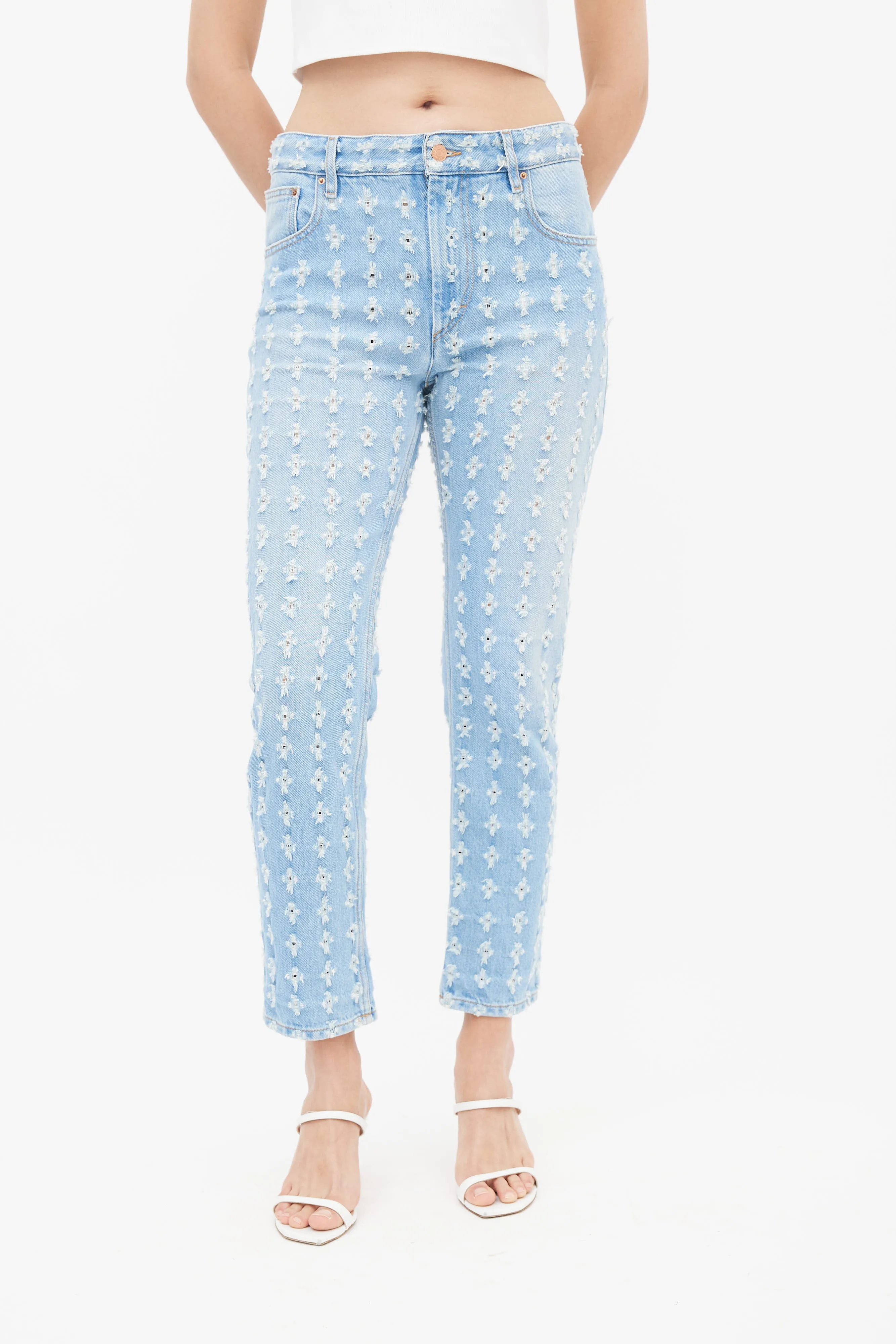 Blue Corliff Distressed  Jeans