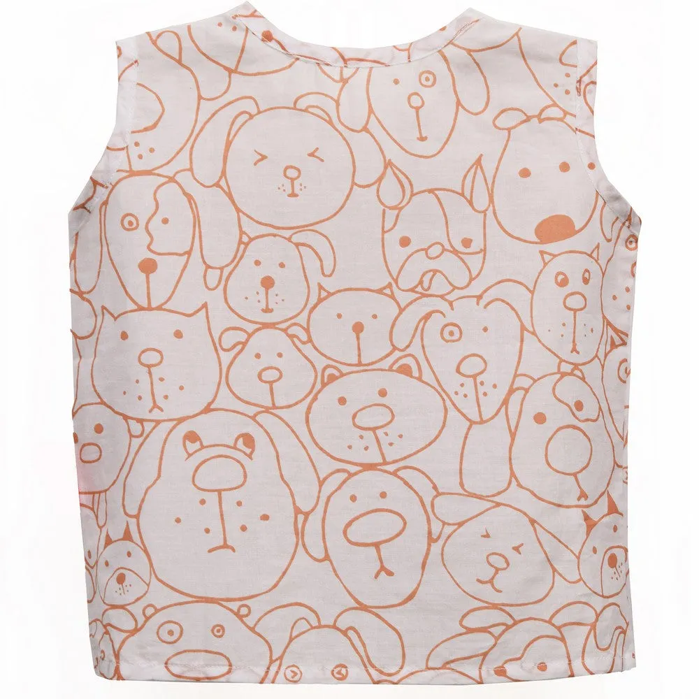 Brown Dog Cotton Jabla