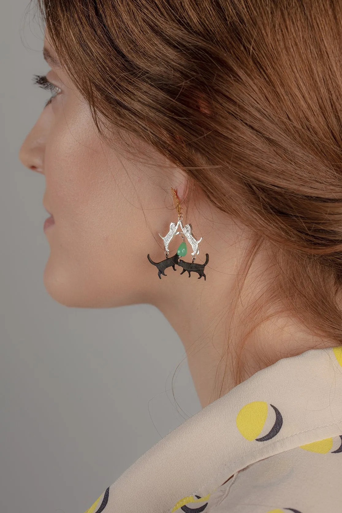Cat Statement Earrings