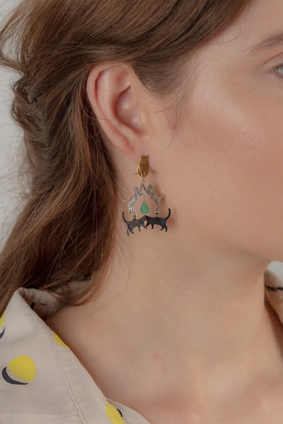 Cat Statement Earrings