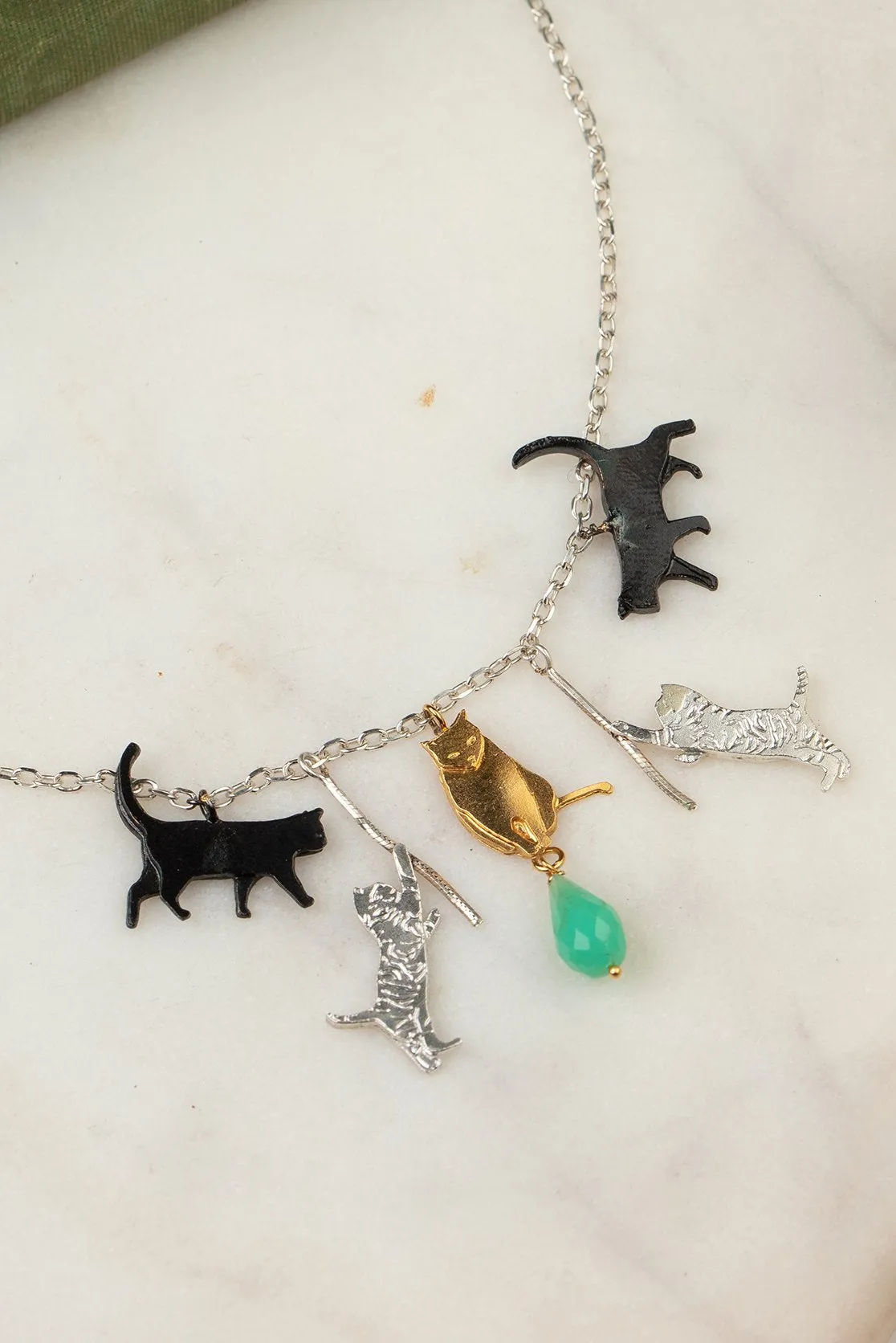 Cat Statement Necklace