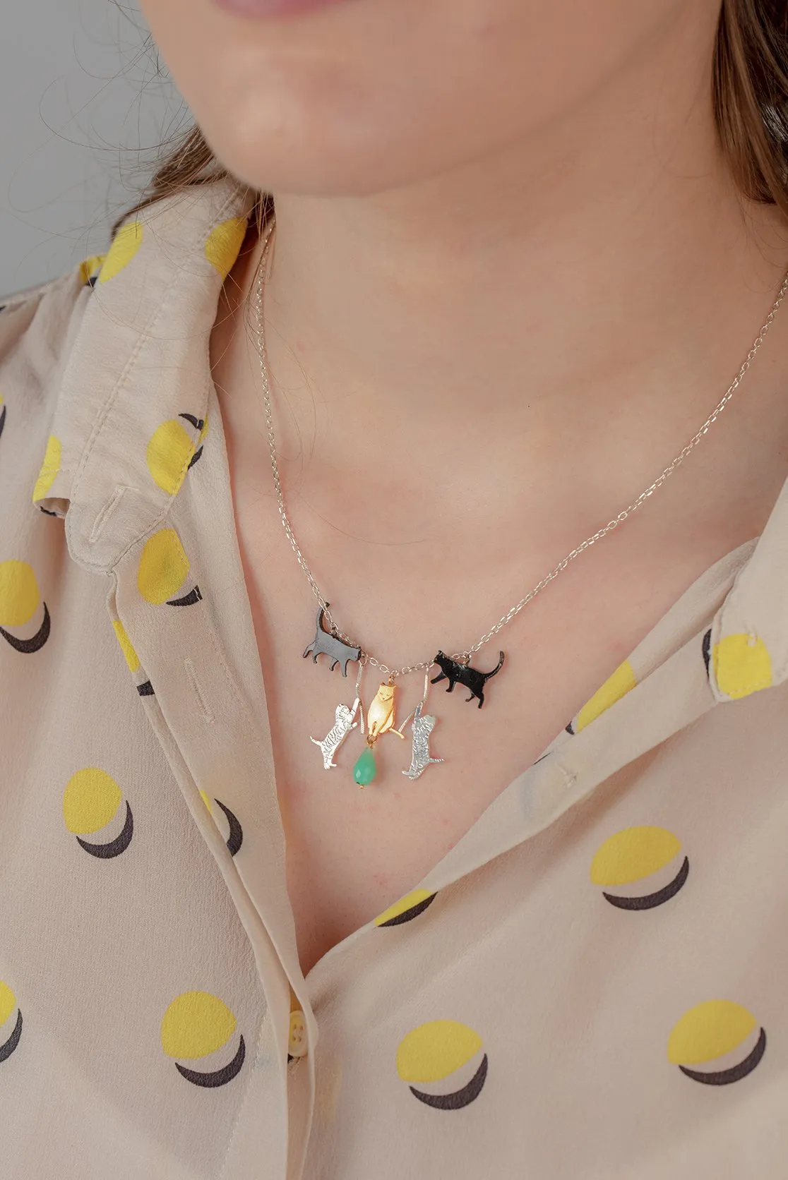 Cat Statement Necklace