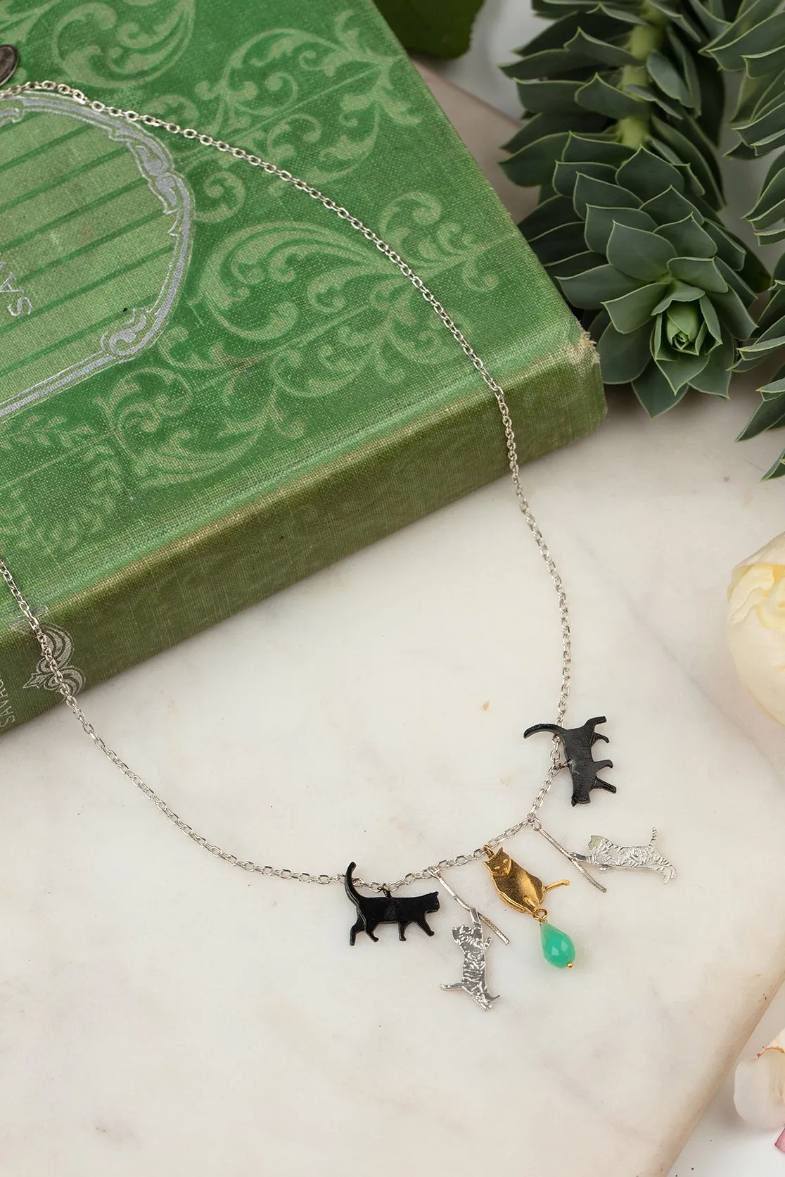Cat Statement Necklace