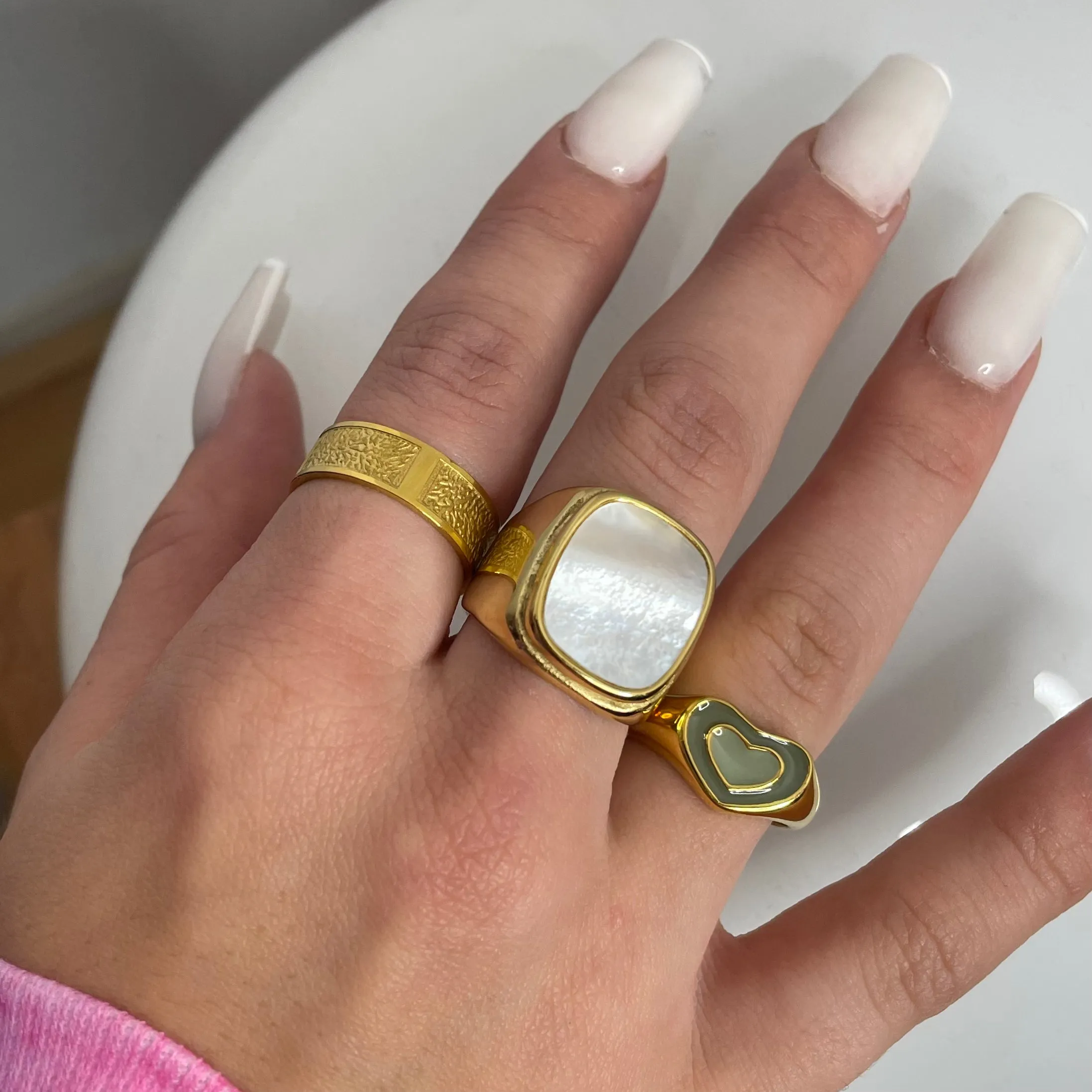 Chunky Shell Ring