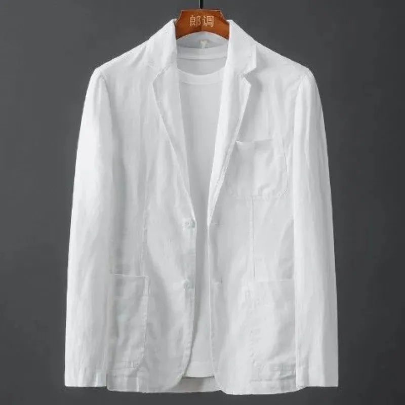 Classic Italy Linen Blazer