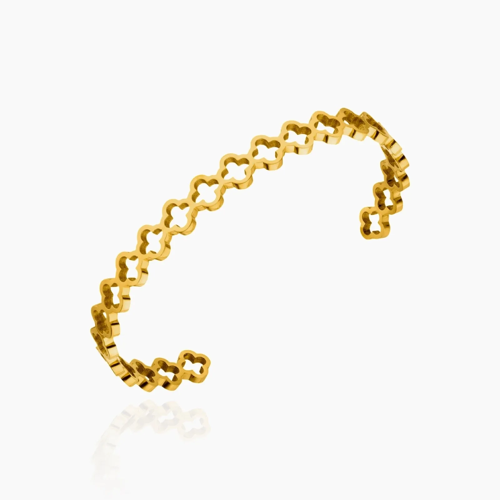 Clover Cuff Bracelet