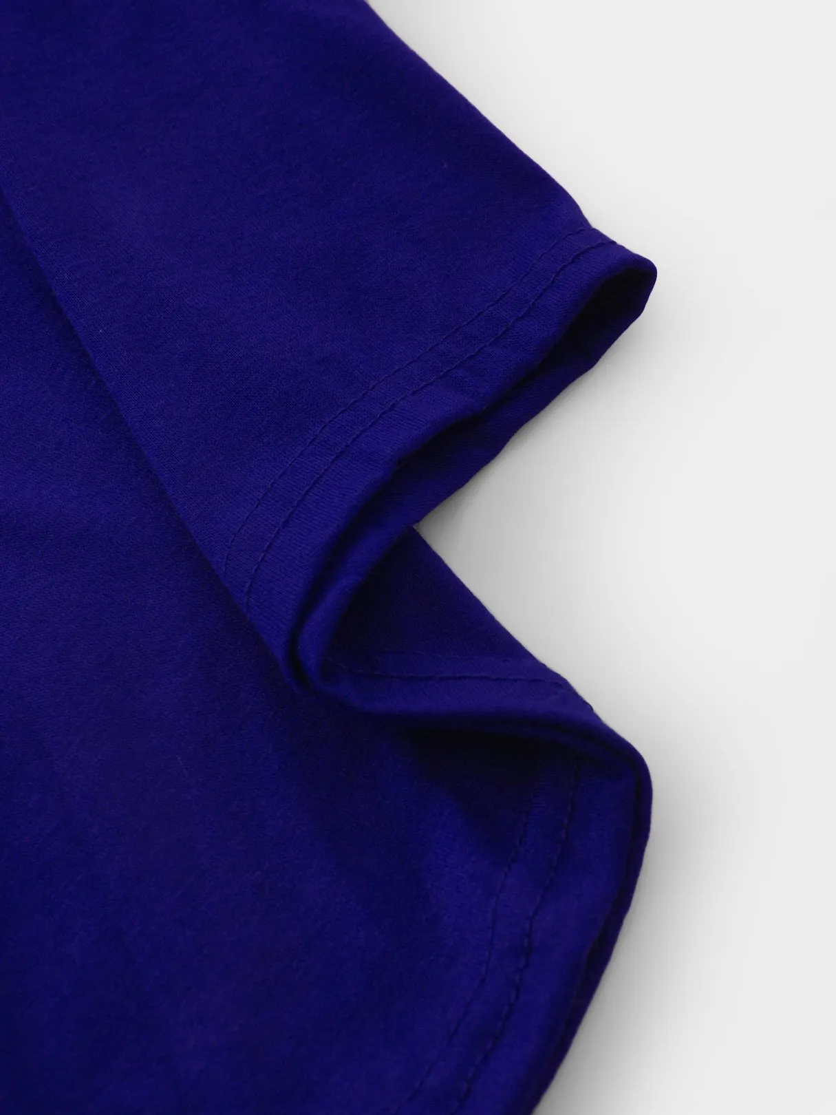Custom Round Neck Cold Shoulder Plain Long Sleeve T-Shirts