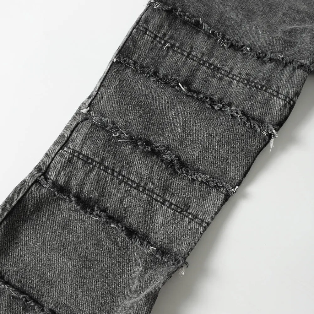 Dark Grey Flare Pants