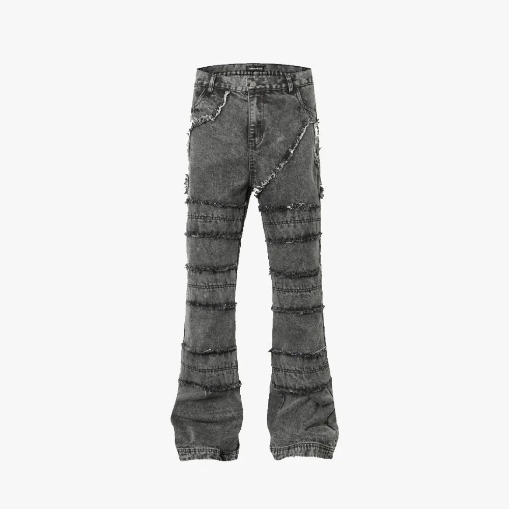 Dark Grey Flare Pants