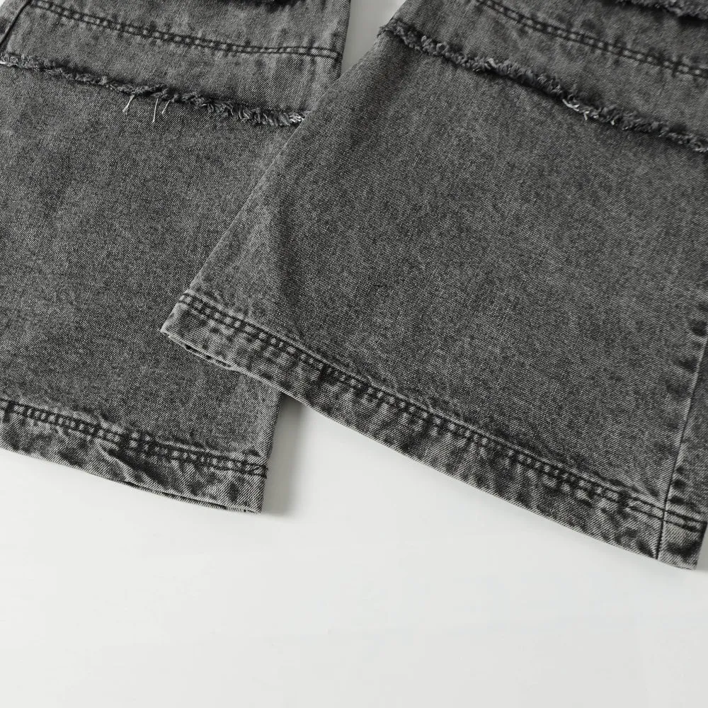 Dark Grey Flare Pants