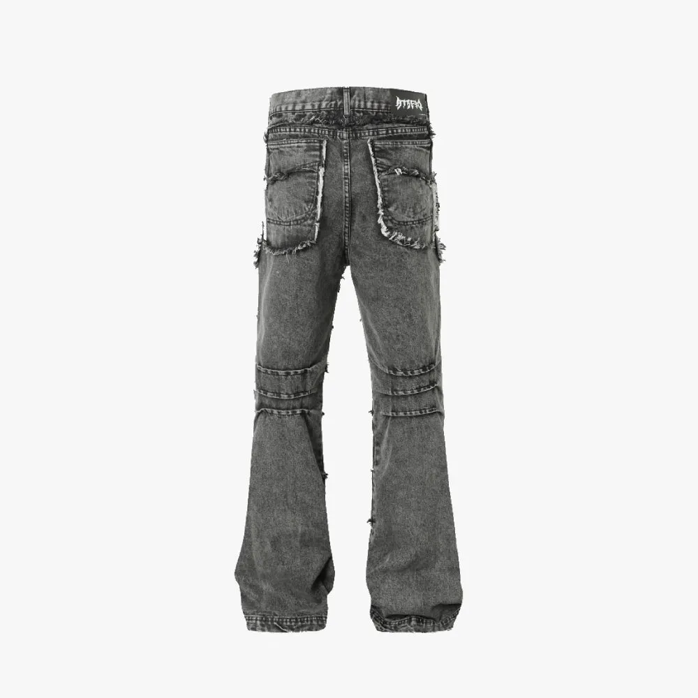 Dark Grey Flare Pants