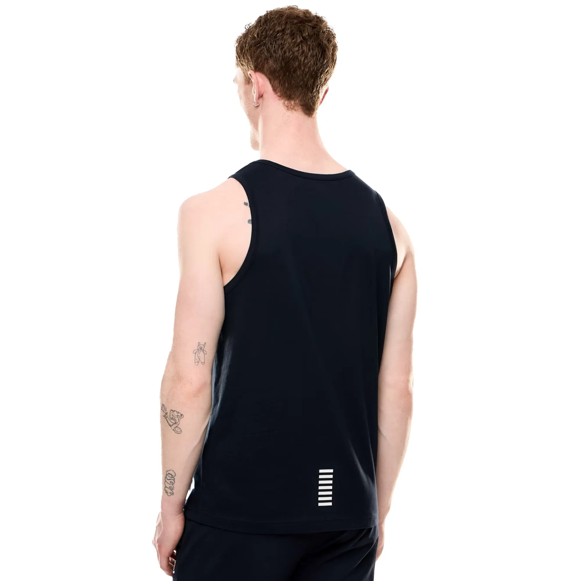 EA7 Emporio Armani Core Identity Tank Top Vest Armani Blue