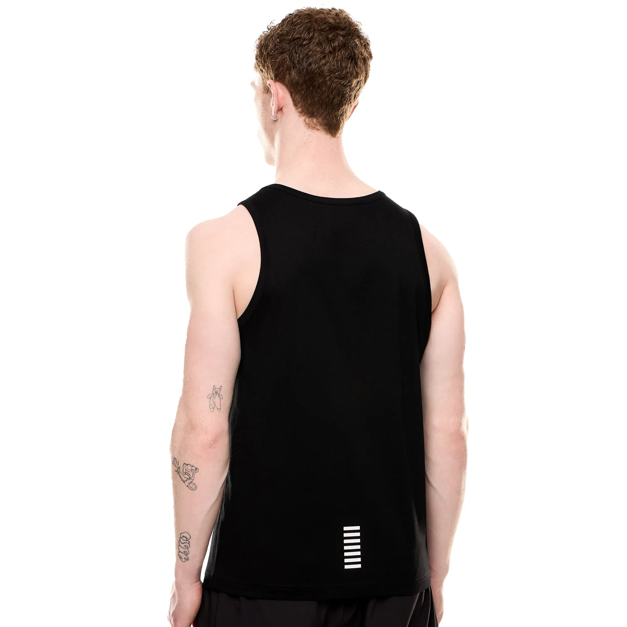 EA7 Emporio Armani Core Identity Tank Top Vest Black
