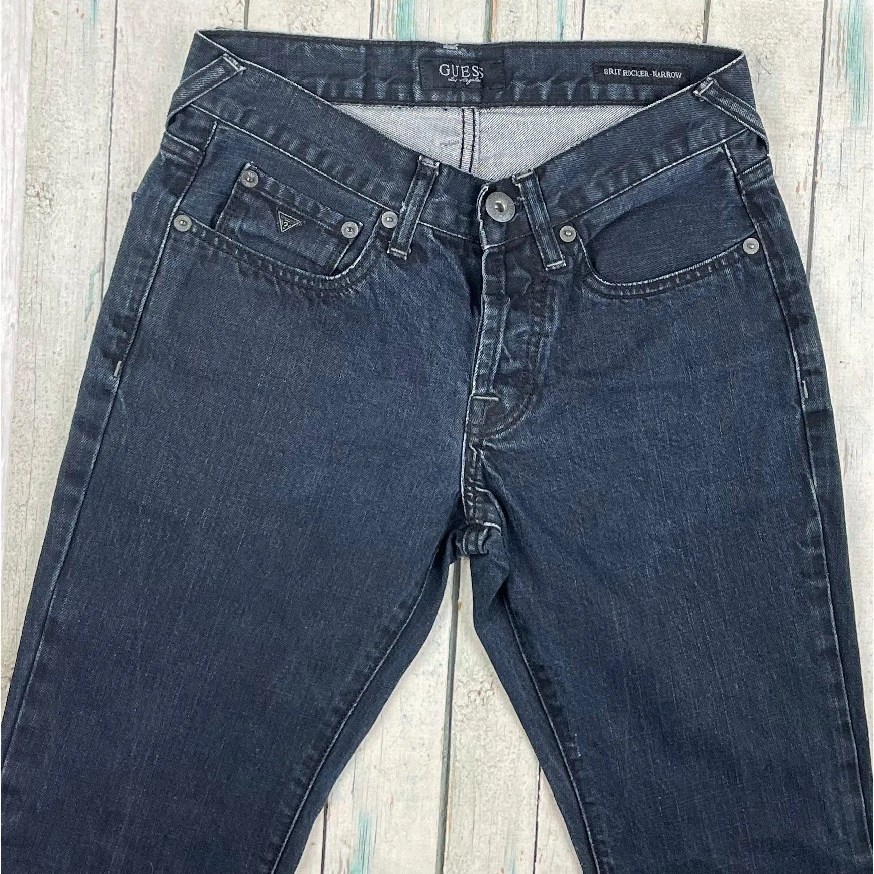 Guess 'Brit Rocker Narrow' Stretch Denim Jeans - Size 28/32