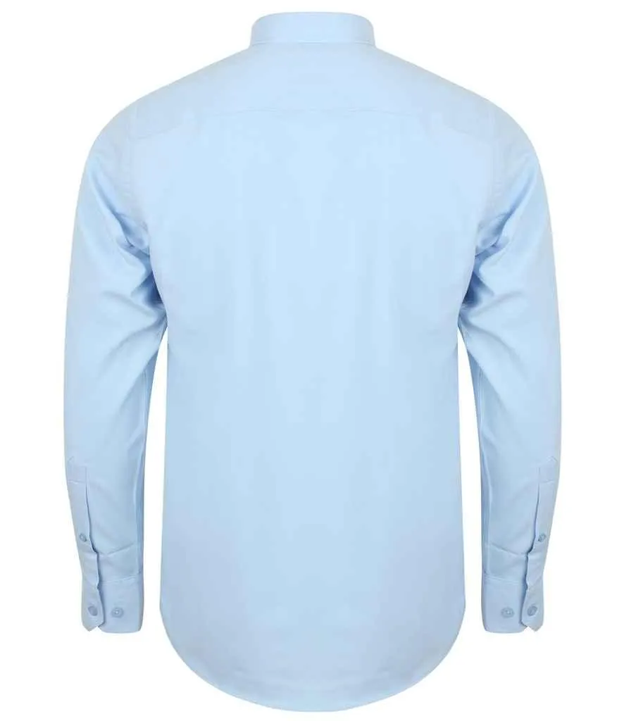 Henbury Long Sleeve Wicking Shirt