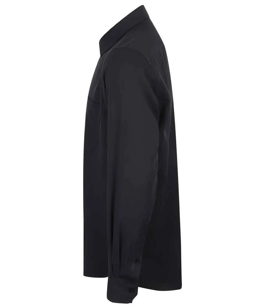 Henbury Long Sleeve Wicking Shirt