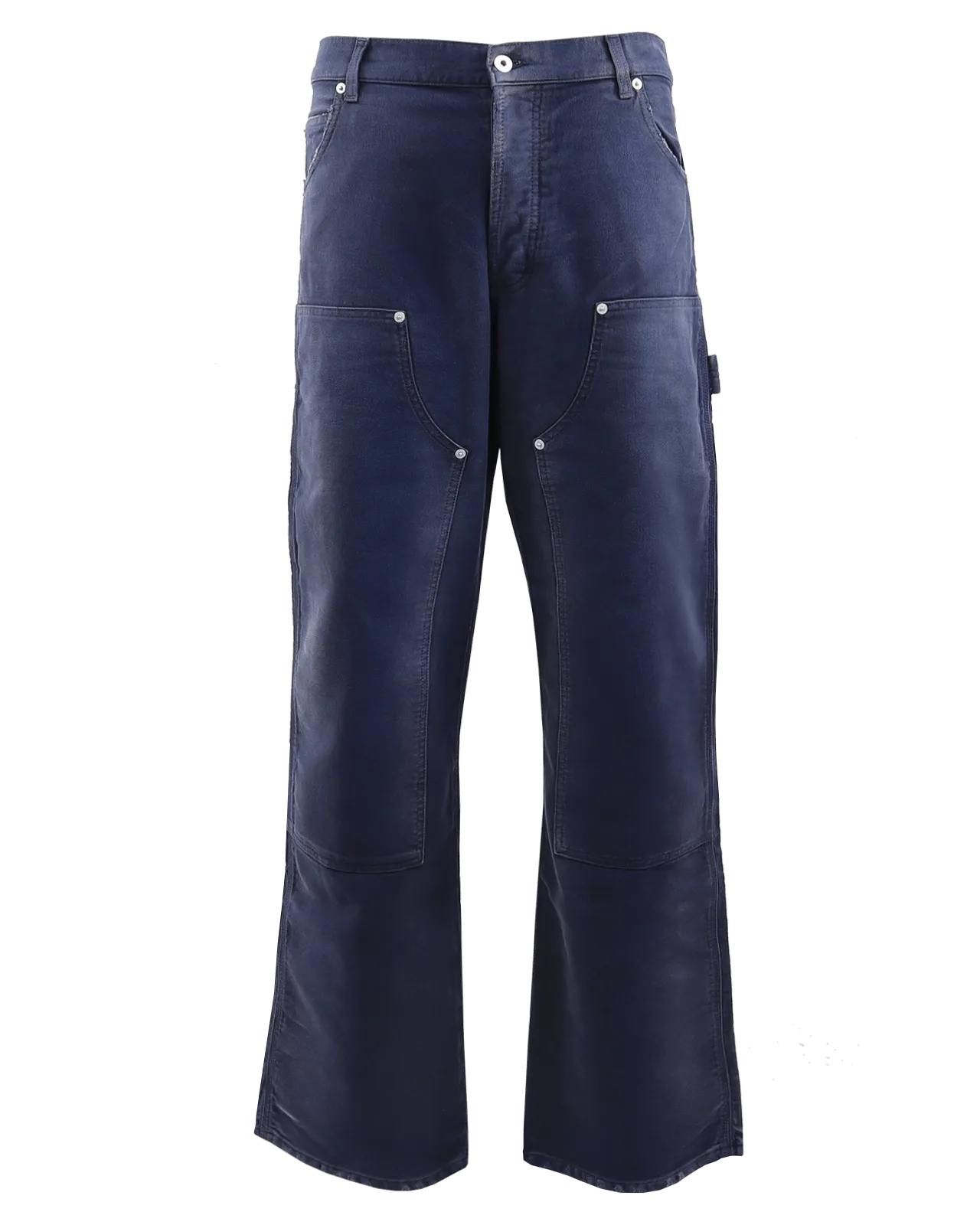Heren Distressed Carpenter Blauw