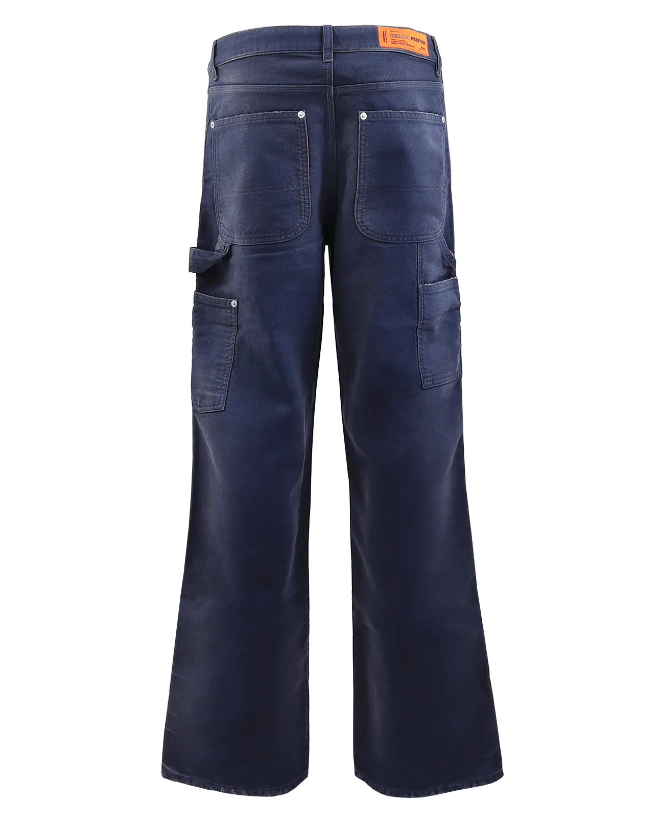 Heren Distressed Carpenter Blauw