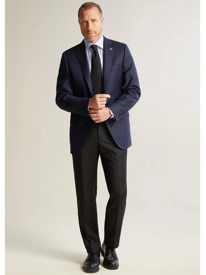 Hickey Freeman (Heritage Gold) Navy Traveler Honey Way Blazer