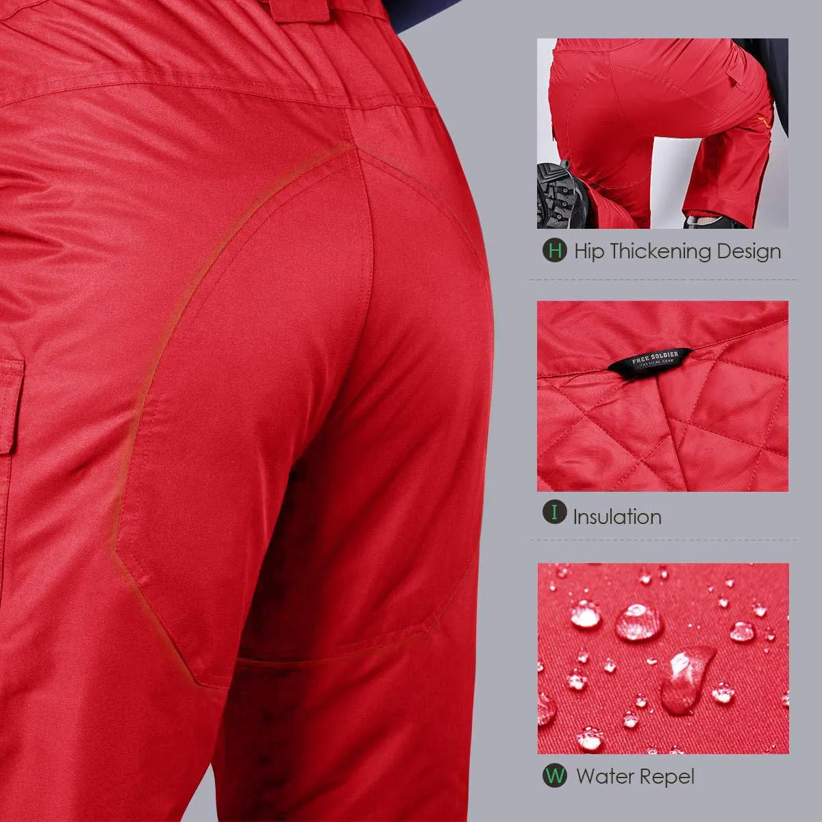 ICEBREAKER Men's Waterproof Ski Insulated Pants