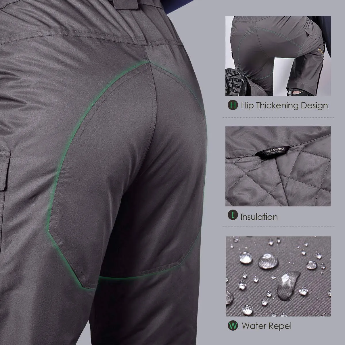 ICEBREAKER Men's Waterproof Ski Insulated Pants