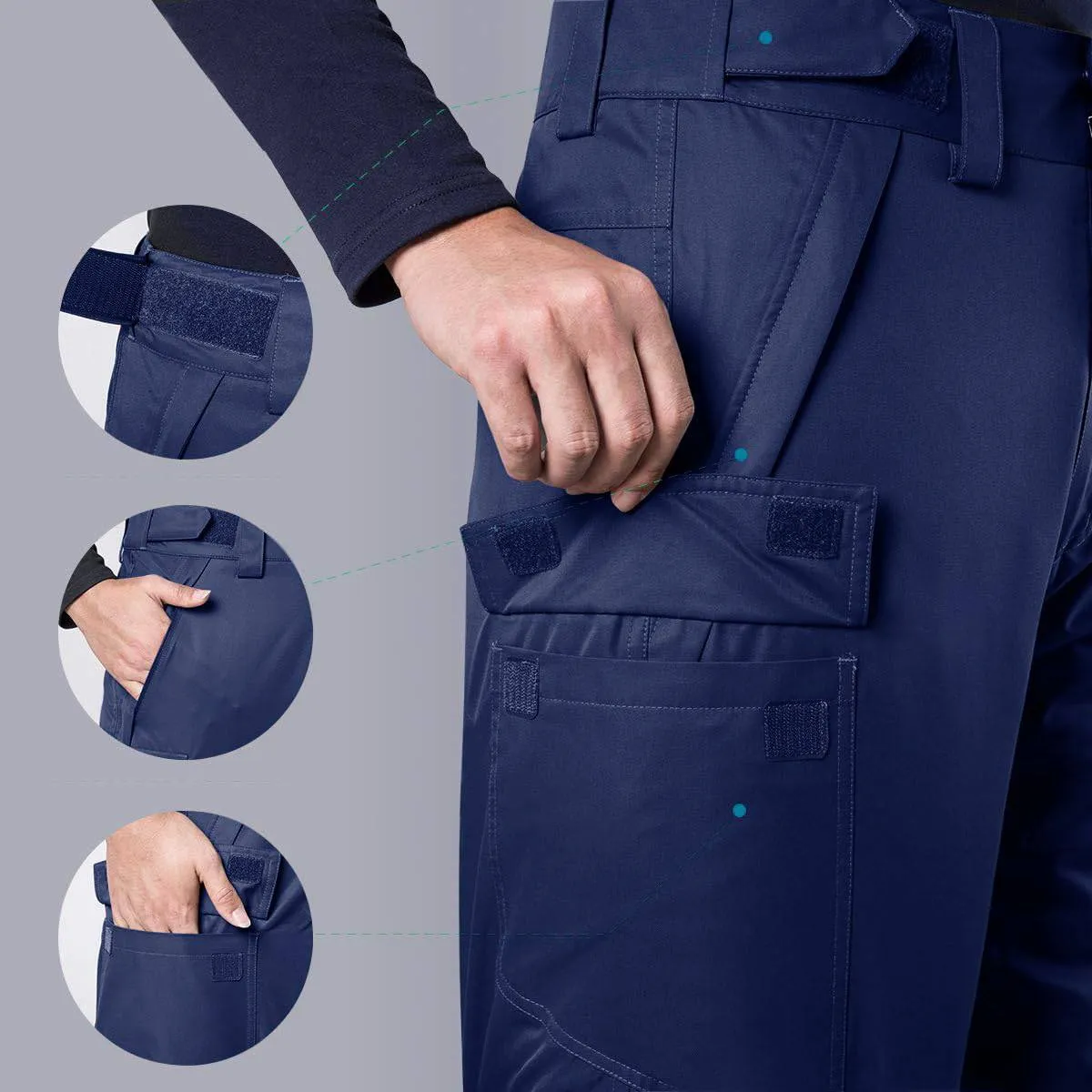 ICEBREAKER Men's Waterproof Ski Insulated Pants