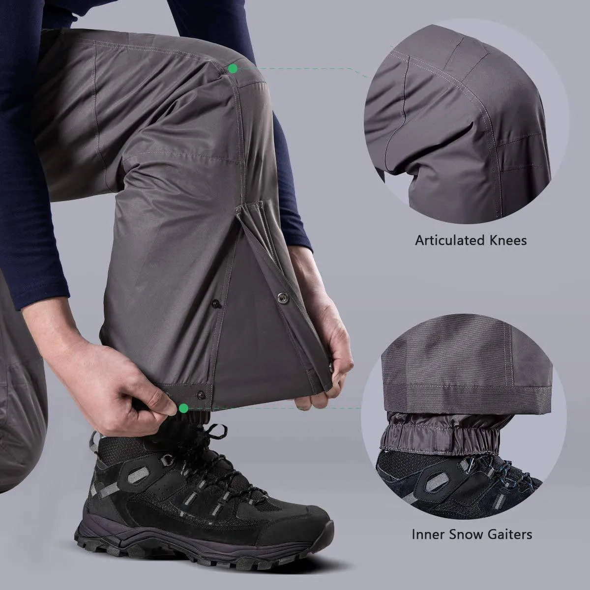 ICEBREAKER Men's Waterproof Ski Insulated Pants