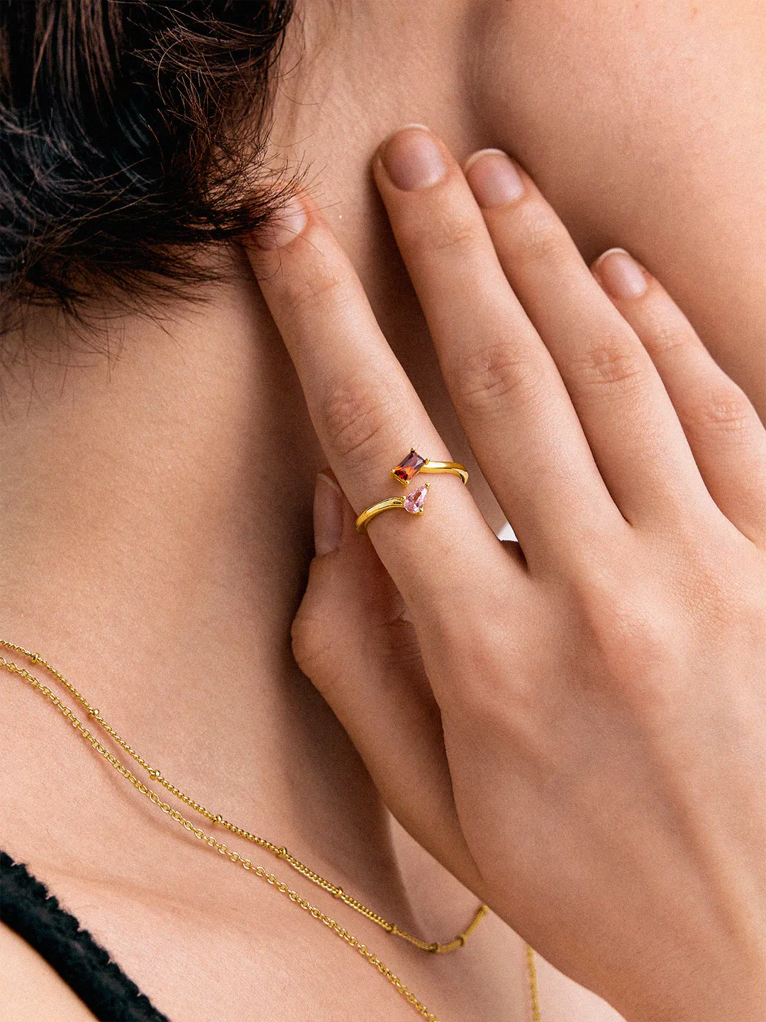 Interwoven Statement Ring