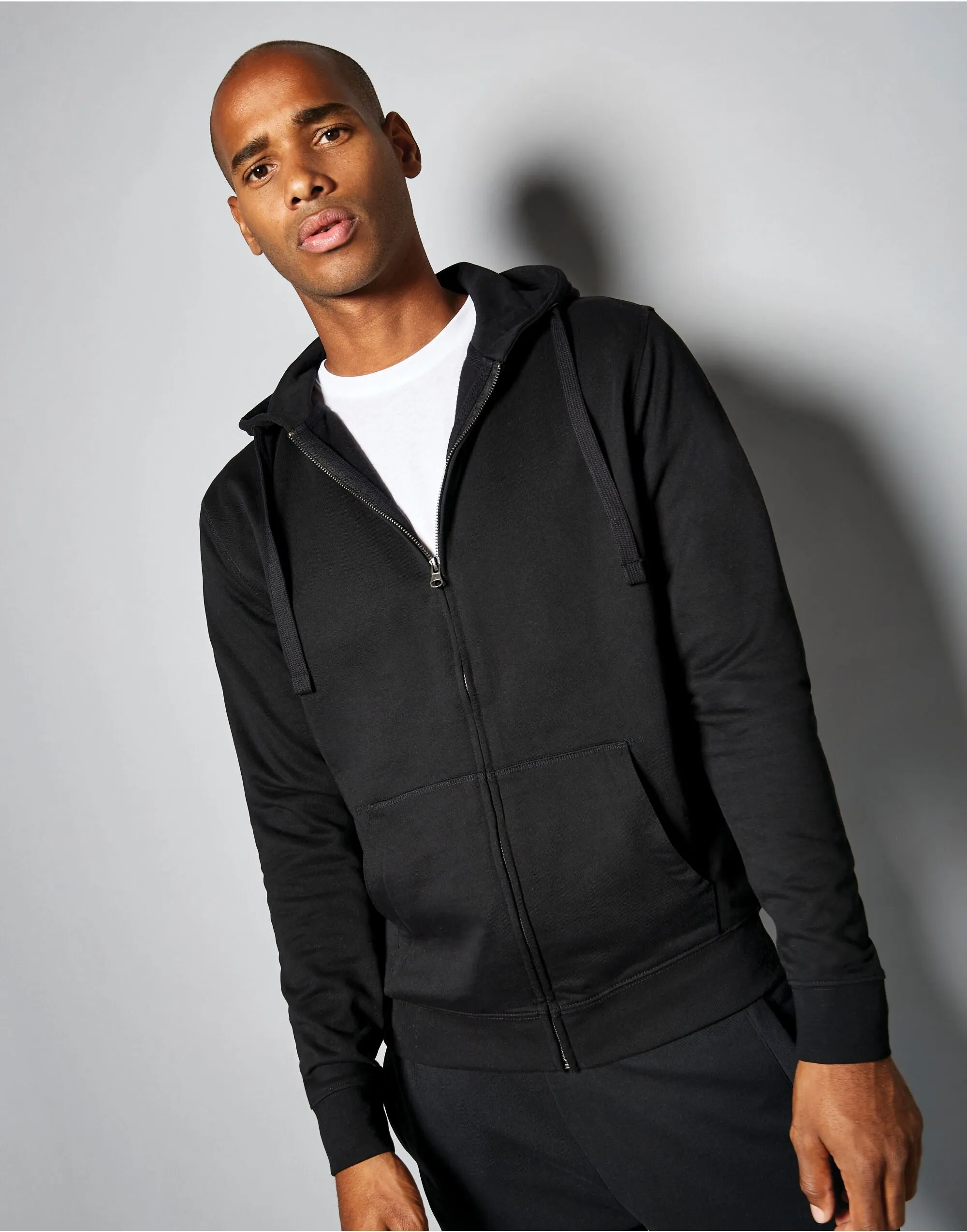 KK303 Kustom Kit Mens Superwash Zipped Hoodie