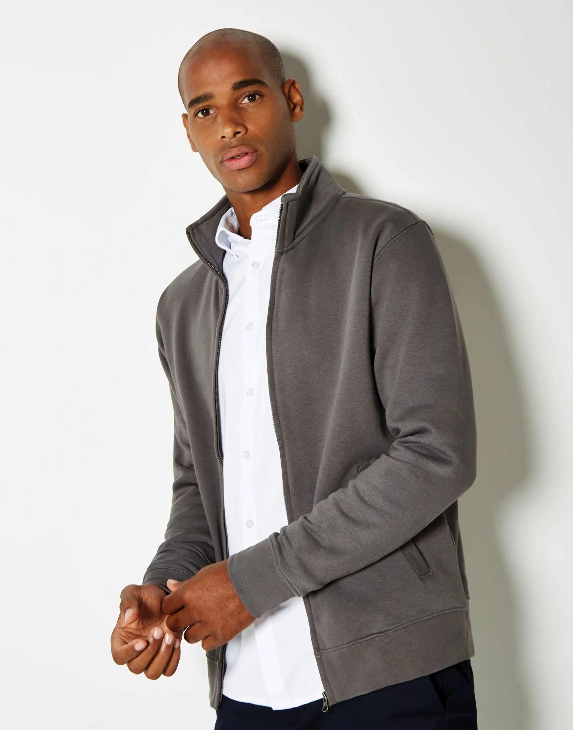KK334 Kustom Kit Mens Regular Fit Zipped Sweat