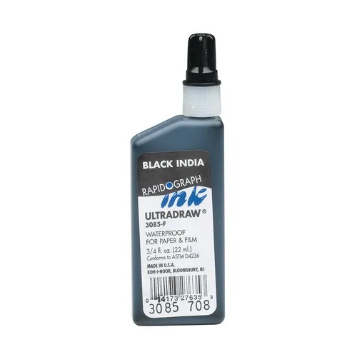 Koh-I-Noor  Rapidograph Ultradraw Ink 3085, 3/4oz