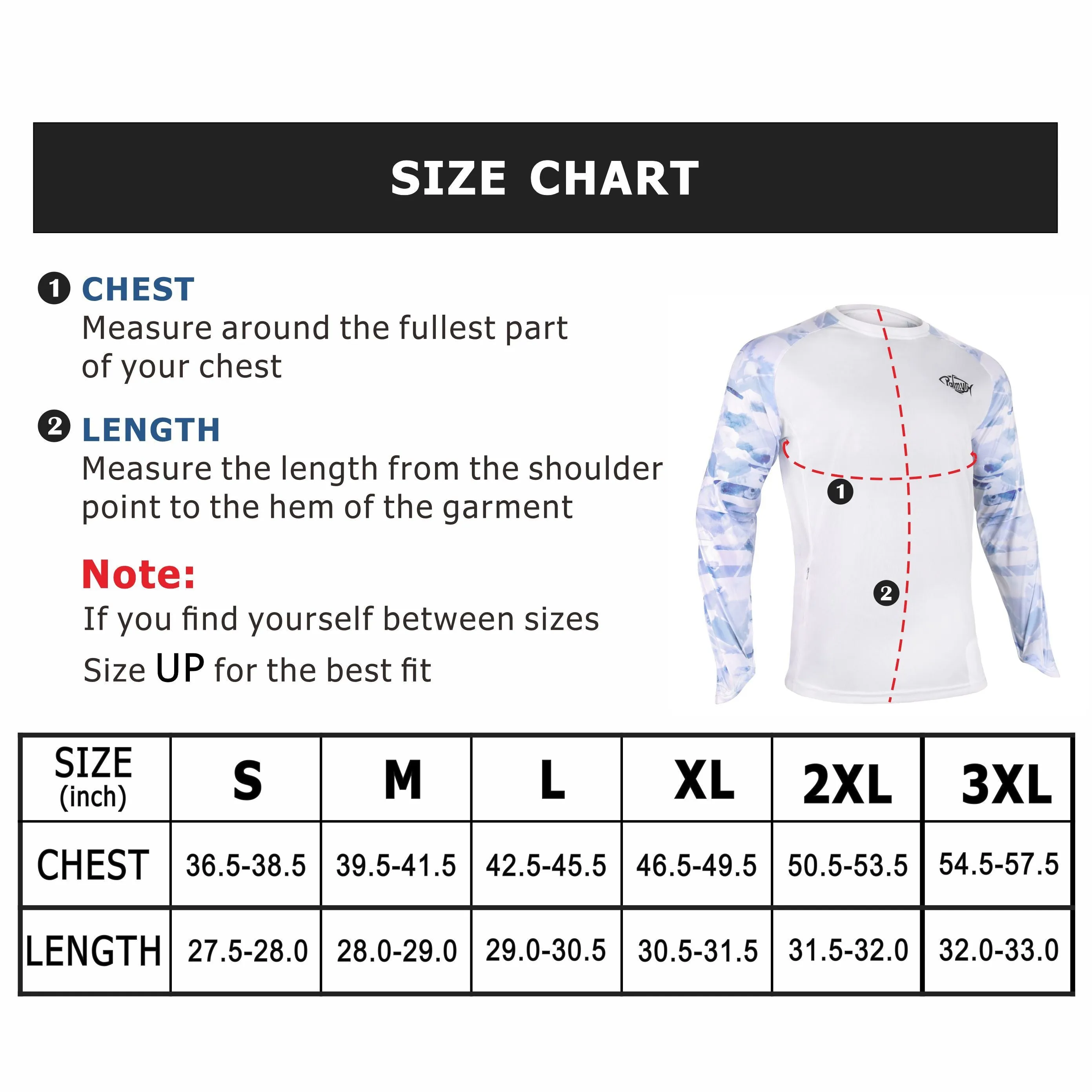 Long Sleeve Shirts UPF 50  (Mayfly)
