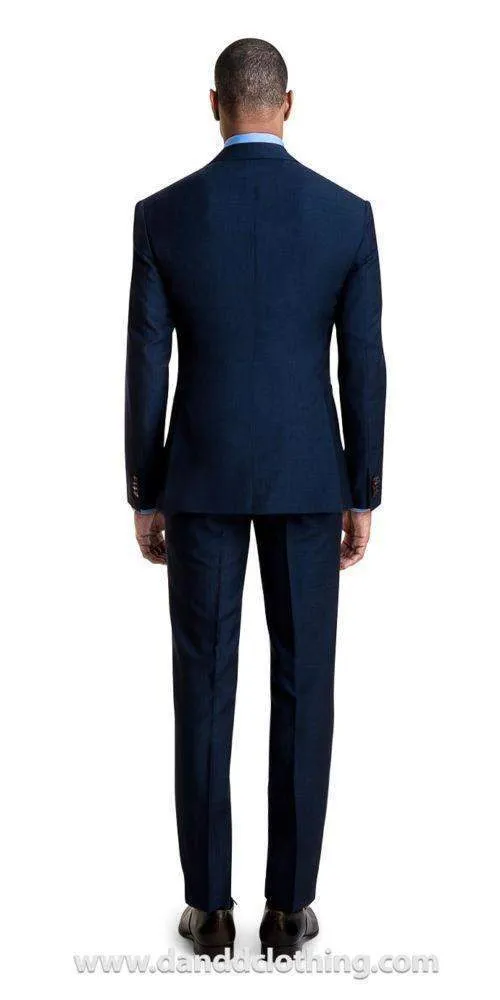 Marine Blue African Suit
