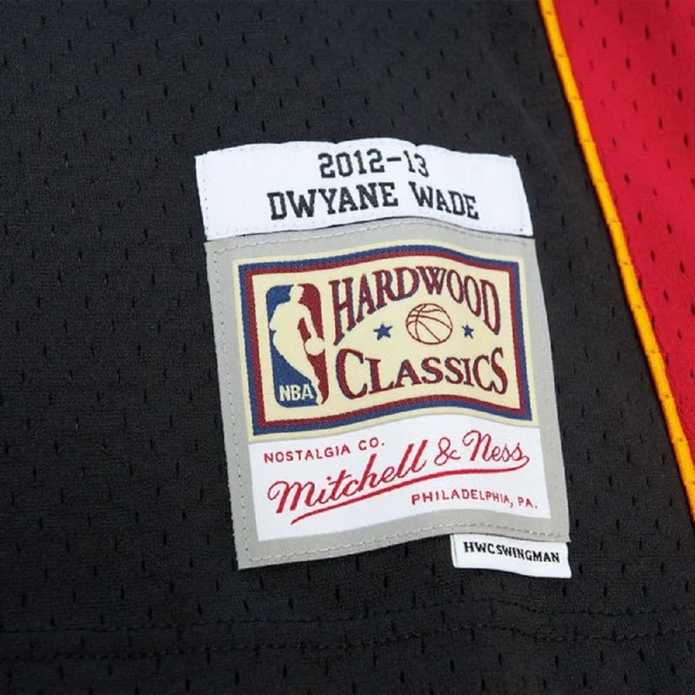 Mitchell & Ness Swingman Jersey Miami Heat Dwyane Wade 12/13 - Black