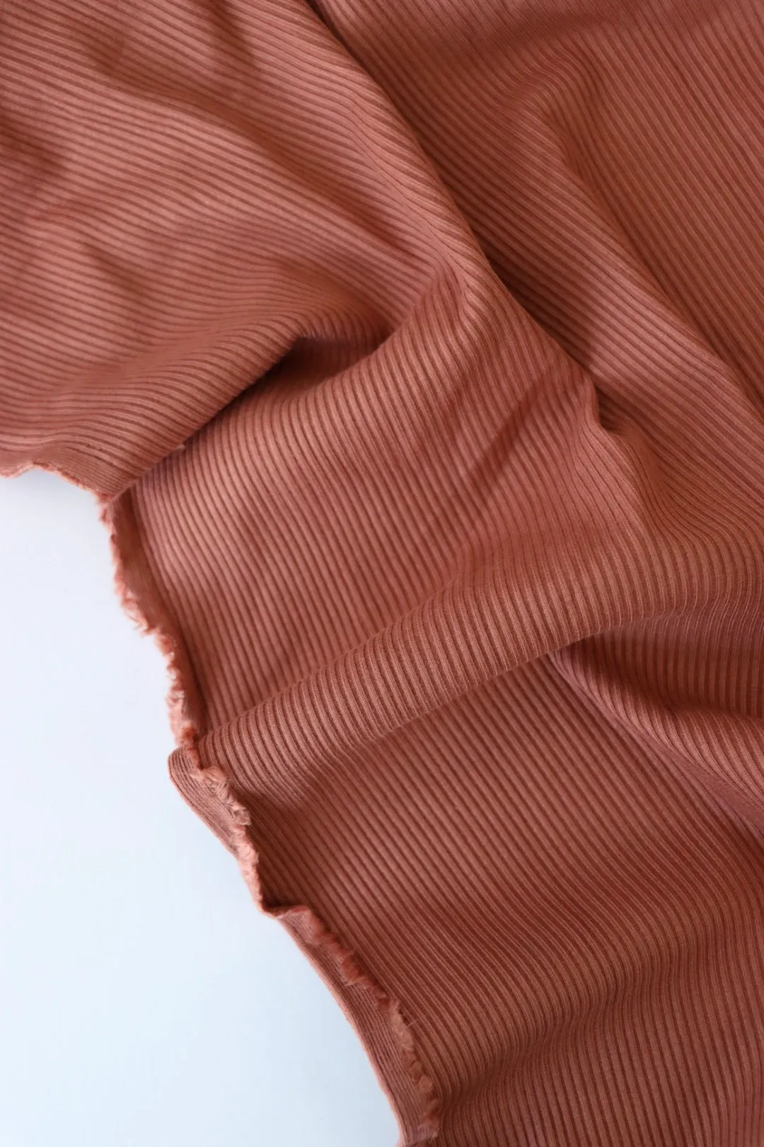 Moroccan Sunset Rayon Spandex Heavy 4x2 Rib Knit