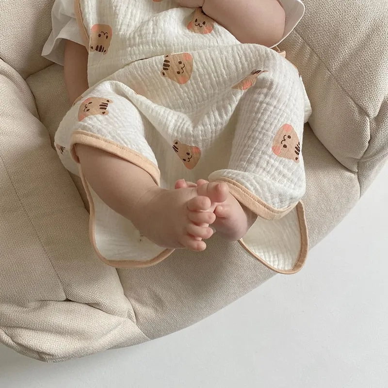 Newborn Sleeveless Cotton Vest