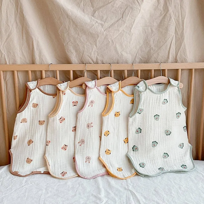 Newborn Sleeveless Cotton Vest