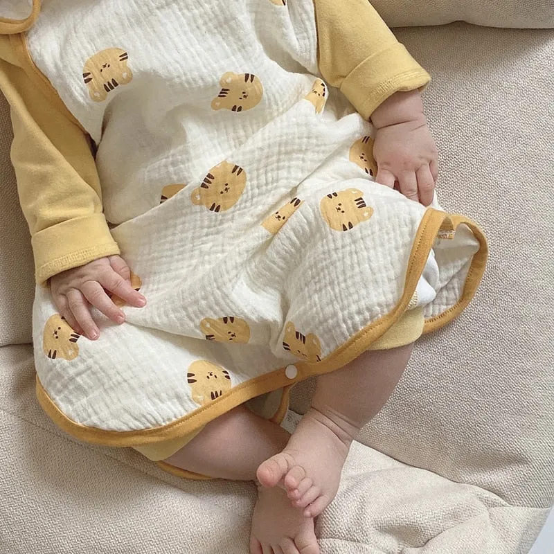 Newborn Sleeveless Cotton Vest