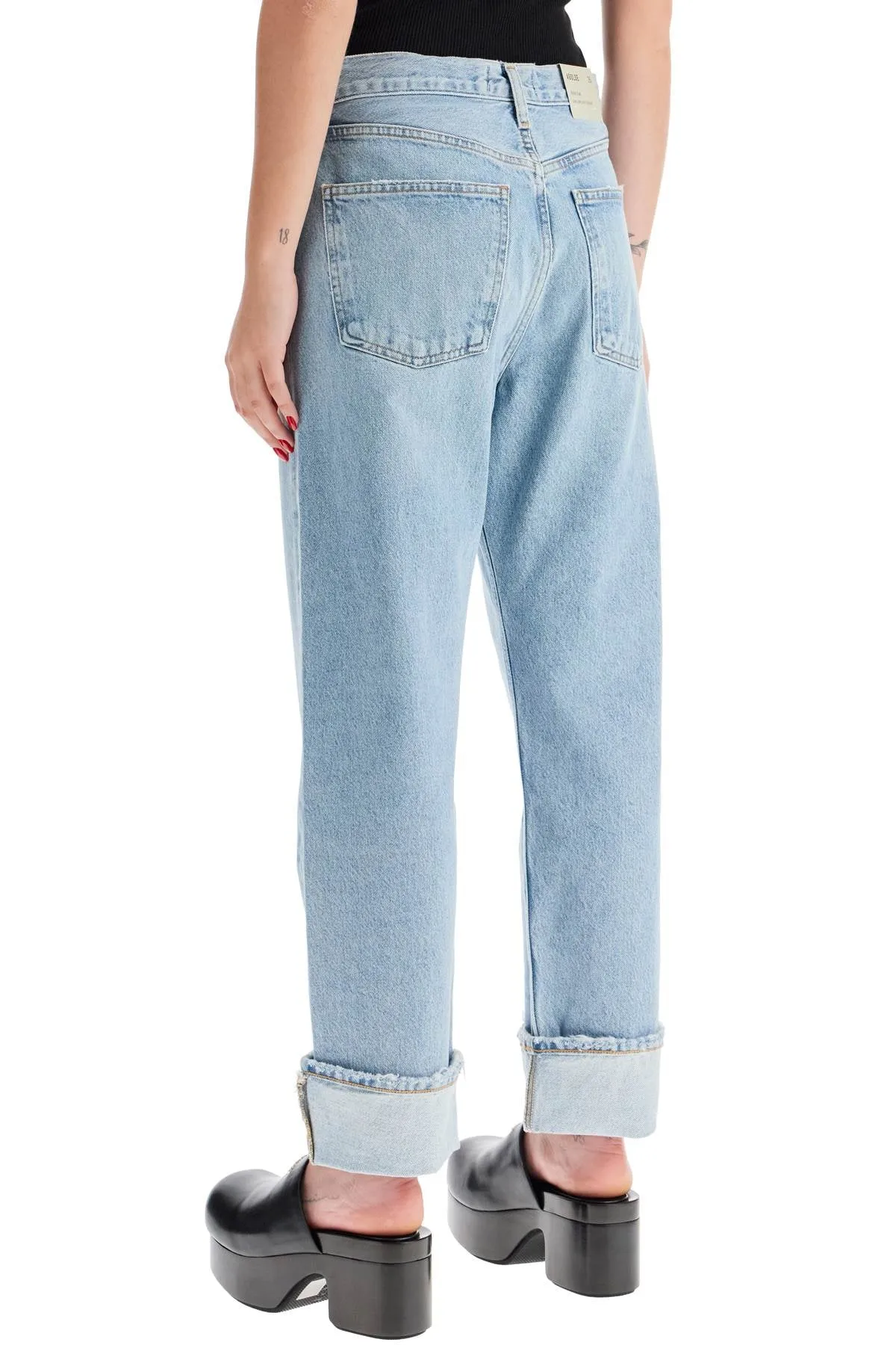 "used effect fran jeans"