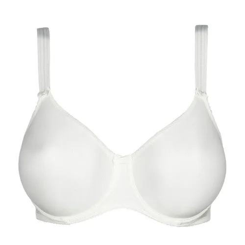 Satin Smooth Classic T-Shirt (Ivory) Bra B-H