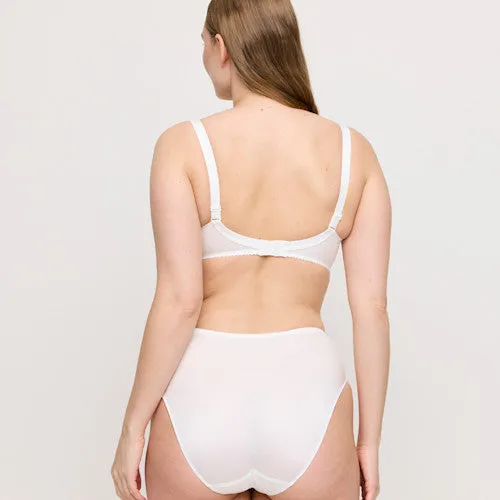 Satin Smooth Classic T-Shirt (Ivory) Bra B-H