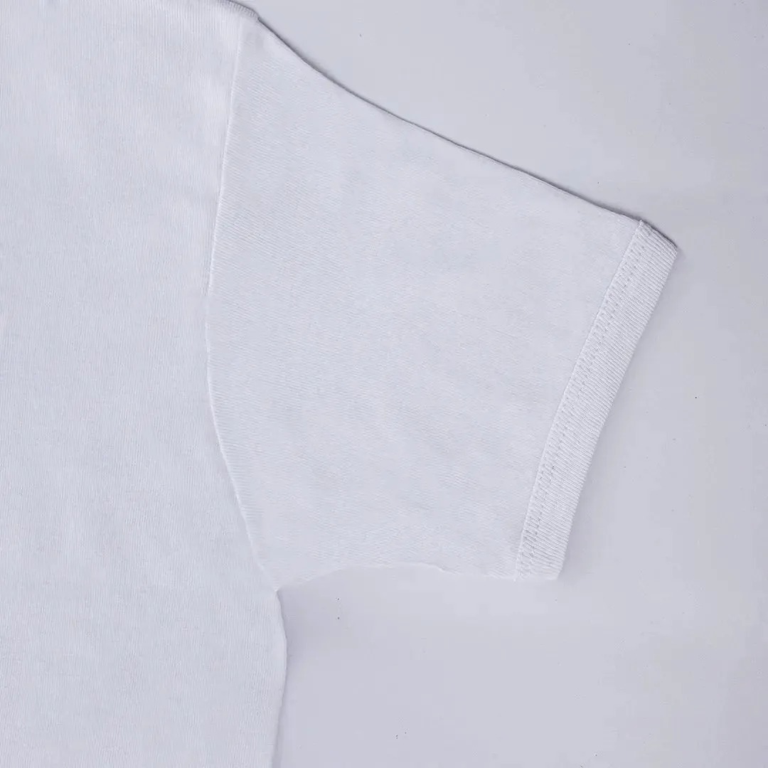 Telal Classic Modern Design Faneela Round-Neck White (6Pcs Box)