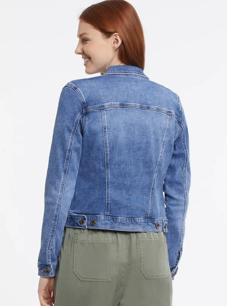TRBL Classic Denim Jacket-Dk. Vintage