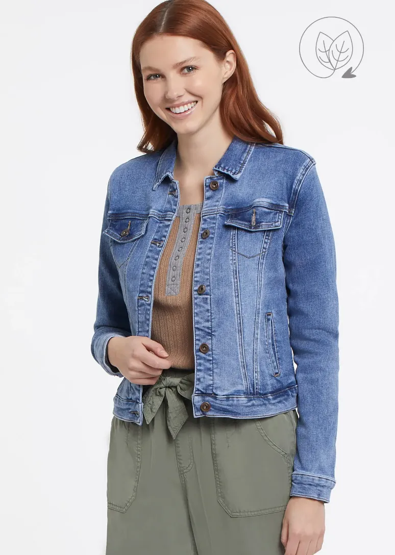 TRBL Classic Denim Jacket-Dk. Vintage