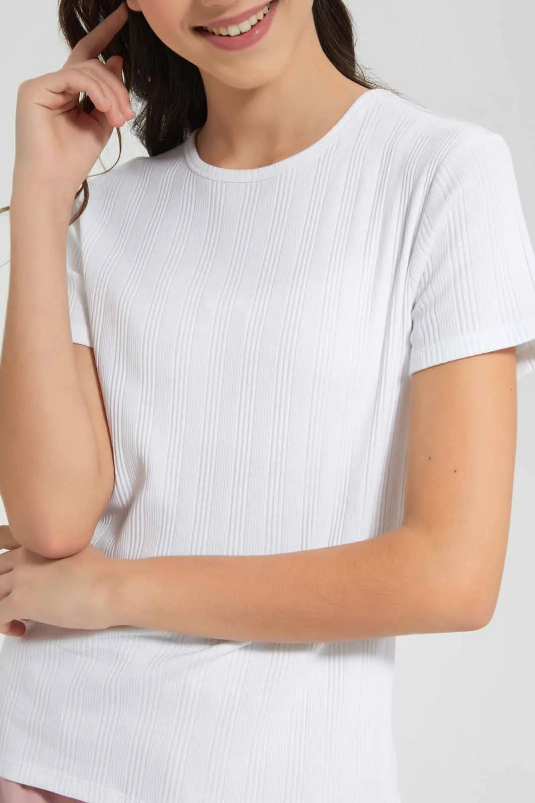 White Rib T-Shirts
